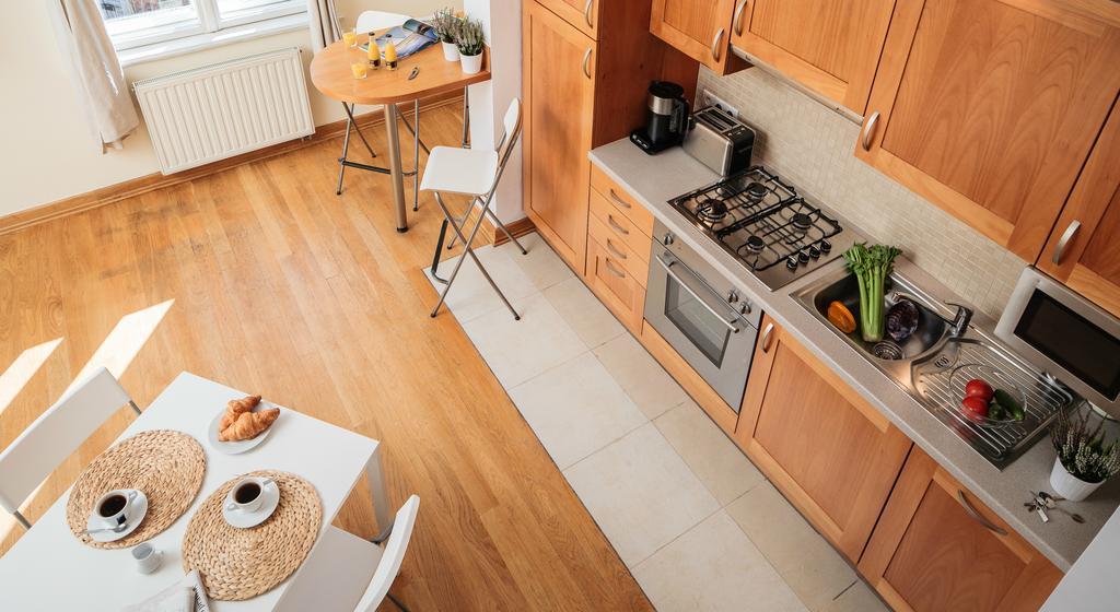 M Apartments Krakkó Szoba fotó