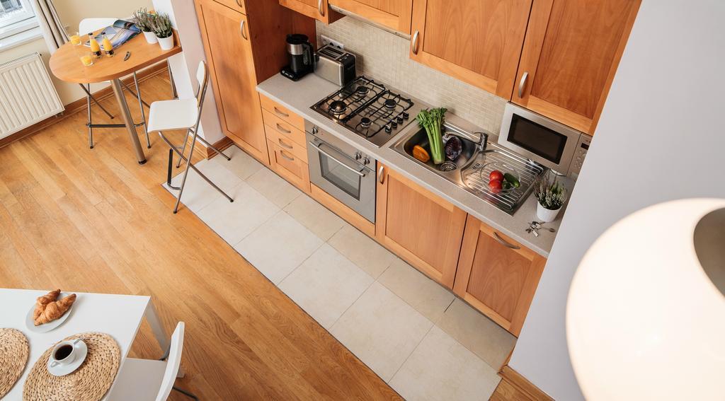 M Apartments Krakkó Szoba fotó